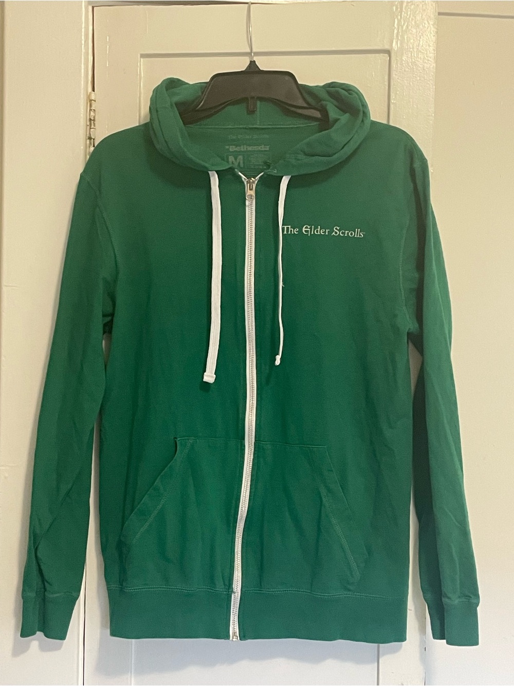 Bethesda The Elder Scrolls Green Zip Hoodie